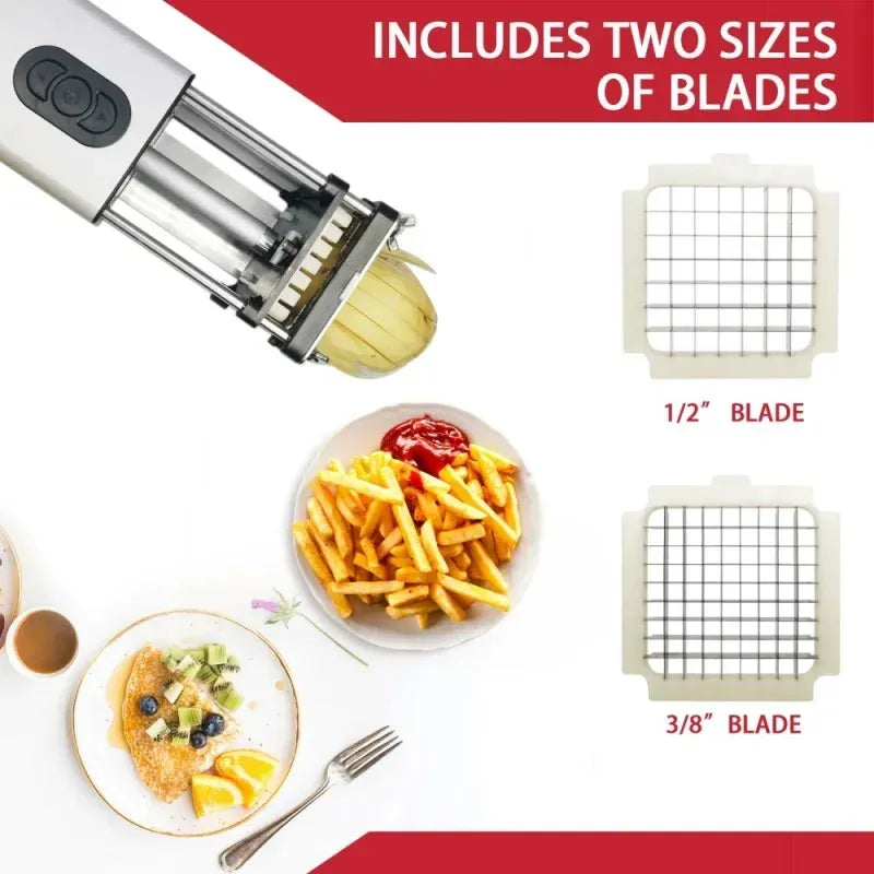 Electric Vegetable and Fruit Slicer for French Fries